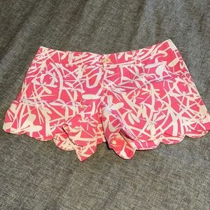 Lilly Pulitzer Pink & White Shorts